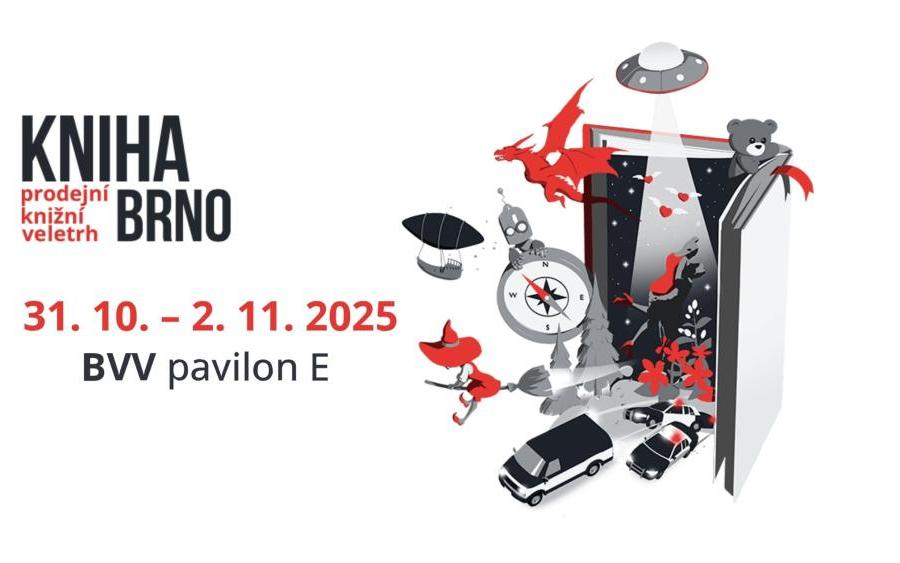 Největší knižní událost podzimu: Kniha Brno 2025 přiváží světové autory i literární novinky